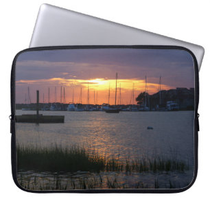 Folly River Sunset Laptop Sleeve