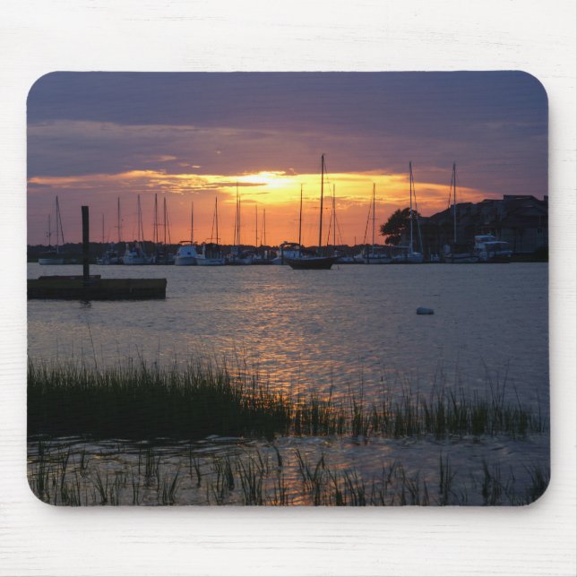 Folly River Sunset Mouse Mat (Front)