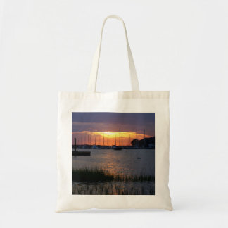 Folly River Sunset Tote Bag
