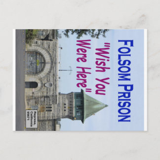 Folsom Prison: "Wish You Were Here"  #2 Postcard