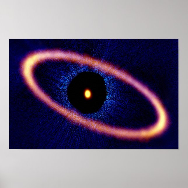 Fomalhaut Star System Debris Disc Poster (Front)
