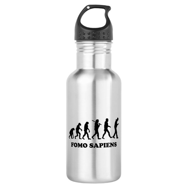Fomo Sapiens 532 Ml Water Bottle (Front)