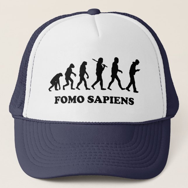 Fomo Sapiens Trucker Hat (Front)