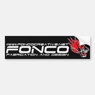 Fonco Bumper Sticker