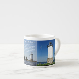 Fond Du Lac Lighthouse espresso mug