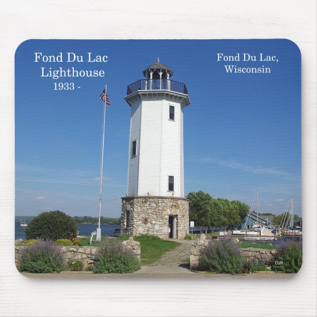 Fond Du Lac Lighthouse mousepad (Front)