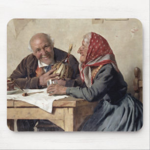 Fond Memories (oil on canvas) Mouse Mat