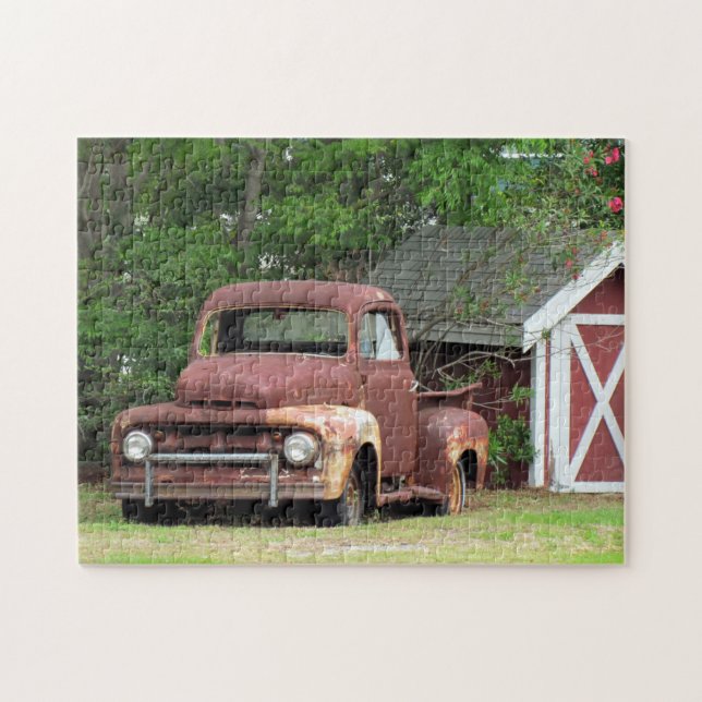 Fond Memories – The Old Truck Puzzle (Horizontal)