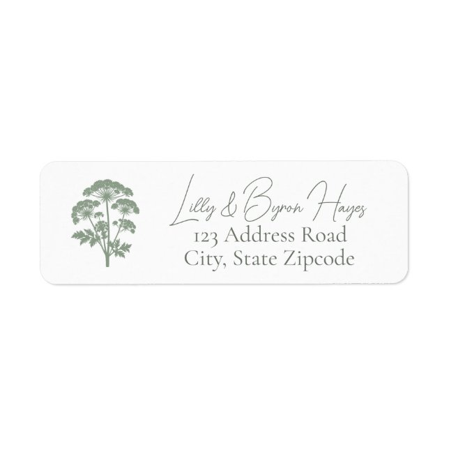 FONDNESS | Return Address Label (Front)