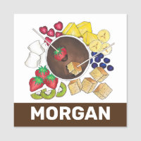 Fondue Fruit Cake Berries Marshmallow Dessert Food