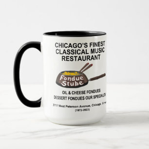 Fondue Stube, 2717 West Peterson Avenue, Chicago, Mug