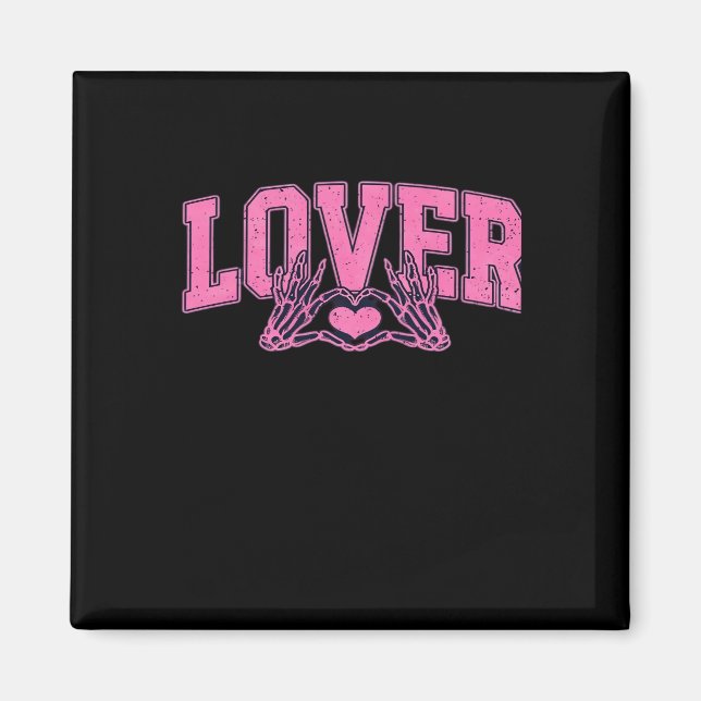 Font With Skeleton Hands Classic Magnet (Front)