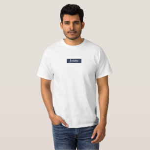 Fontaine Box Blue Logo T-Shirt