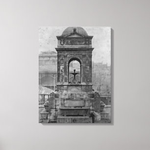 Fontaine des Innocents, 1547 Canvas Print