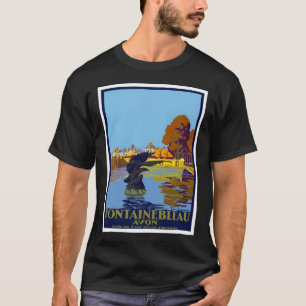 FontaineBleau Avon Paris France Vintage Travel T-Shirt