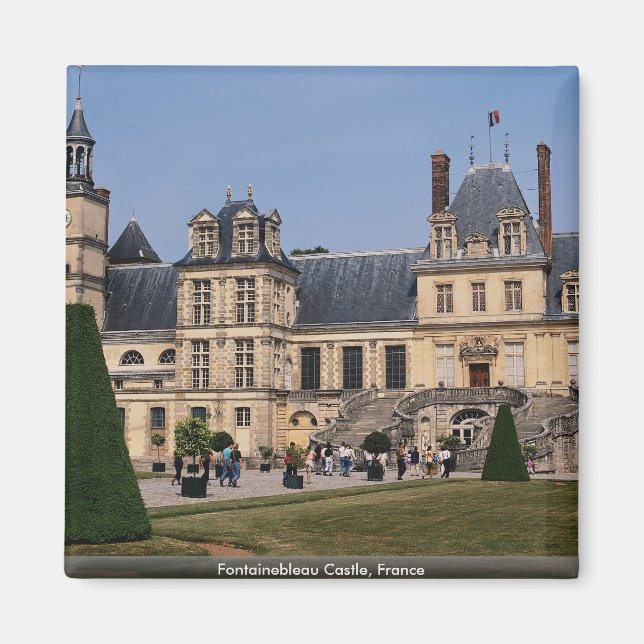 Fontainebleau Castle, France Magnet (Front)