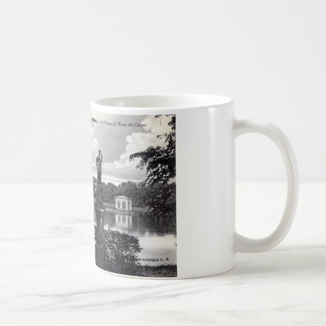 Fontainebleau Palace, France 1910 Vintage Coffee Mug (Right)