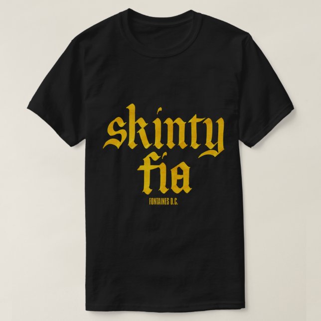 Fontaines D.C. Skinty Fia Classic T-Shirt Copy (Design Front)