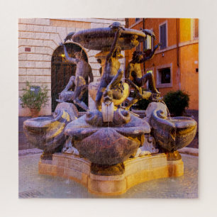Fontana delle tartarughe jigsaw puzzle