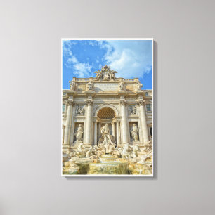Fontana di Trevi Canvas Print