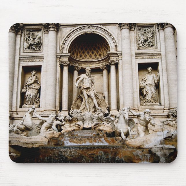 Fontana Di Trevi Mouse Mat (Front)