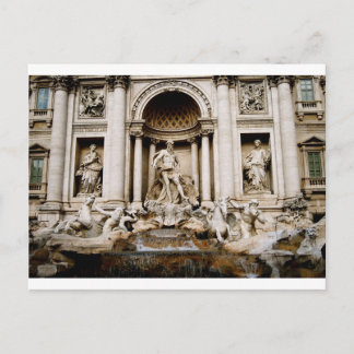 Fontana Di Trevi Postcard