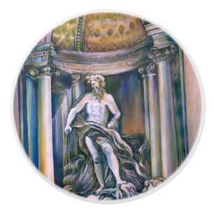 Fontana Di Trevi, Roma Ceramic Knob