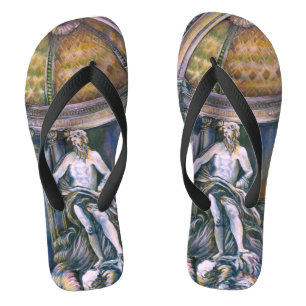 Fontana Di Trevi, Roma Flip Flops