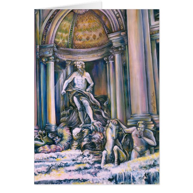 Fontana Di Trevi, Roma, Italy (Front)