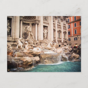 Fontana di Trevi, Rome Postcard