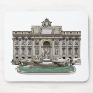 Fontana di Trevi: Trevi Fountain: 3D Model: Mouse Mat