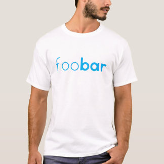 "foo bar" Geeky coding design T-Shirt