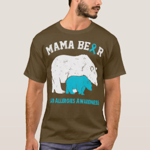 FOOD ALLERGIES Awareness Bear Lover Gifts Active T-Shirt