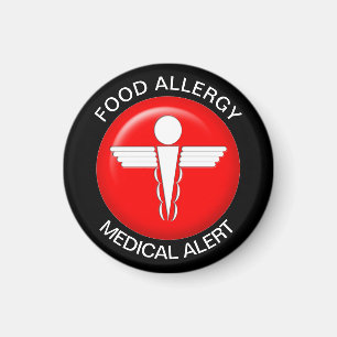 Food Allergy Alert Magnet