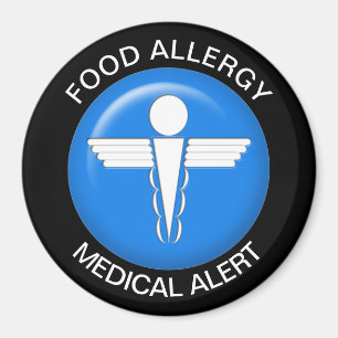 Food Allergy Alert Magnet