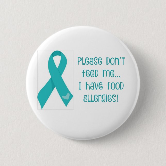 Food Allergy Pin (Front)