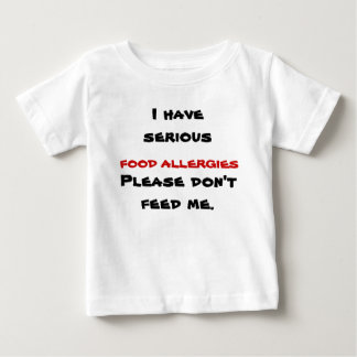 Food Allergy Tshirt