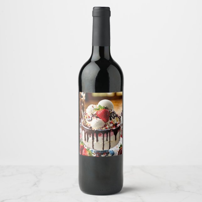 food and beverage label set (Front)