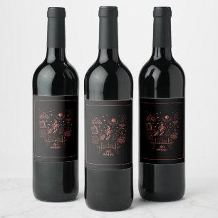 Food and Beverage Label Set