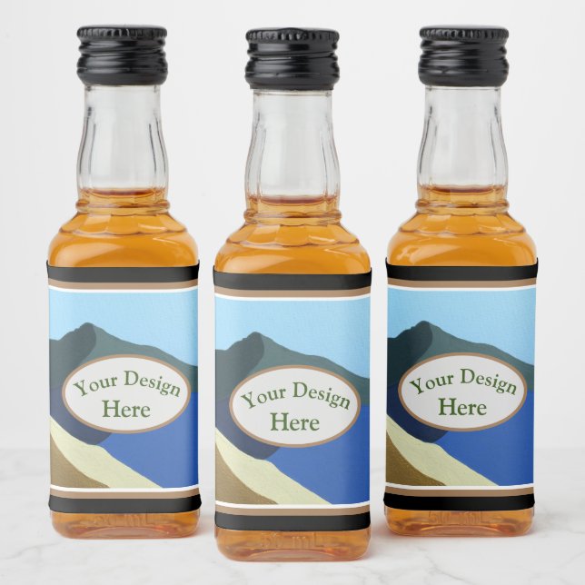Food and Beverage Label Set (Bottles)
