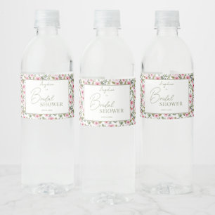 Food and Beverage Label Set bridal shower.
