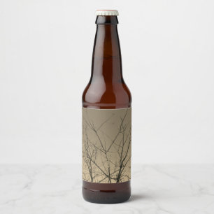 Food and Beverage Label Set cool eco style design