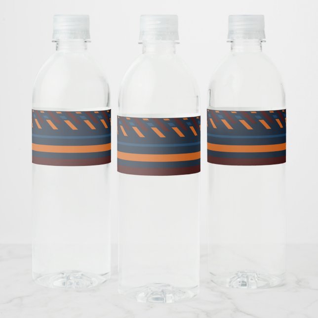 Food and Beverage Water Bottle Label Set (Bottles)