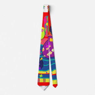 Food And Drink Novelty Tie