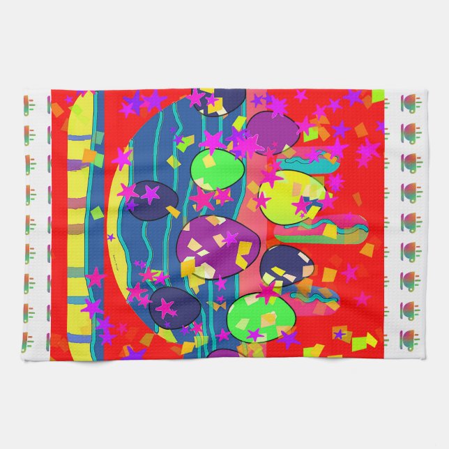 Food And Drink Tea Towel (Horizontal)