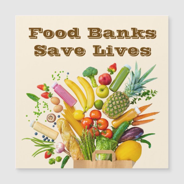 Food Banks Save Lives (Front)