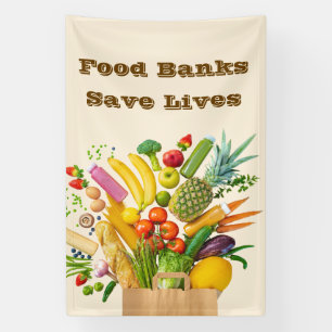 Food Banks Save Lives Banner