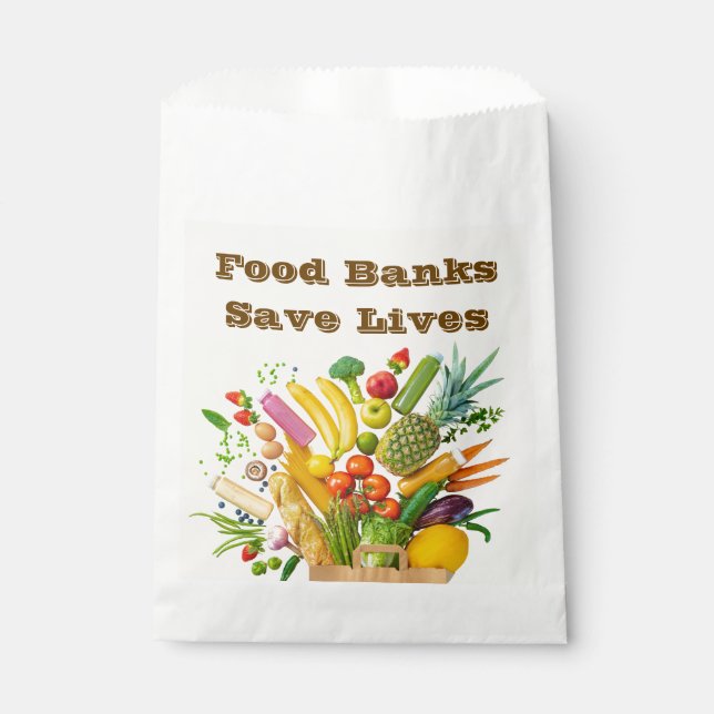 Food Banks Save Lives Favour Bags (Front)