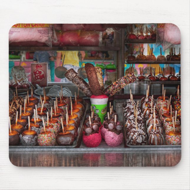 Food - Candy - Chocolate covered everything Mouse Mat (Front)