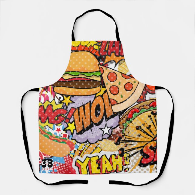 Food Cartoon Apron (Front)
